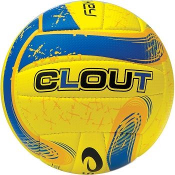 Spokey Piłka siatkowa Clout II żółto-niebieska r 5 (834043)