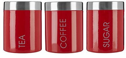 Premier Housewares Liberty pojemniki na herbatę, kawę i cukier 0508547