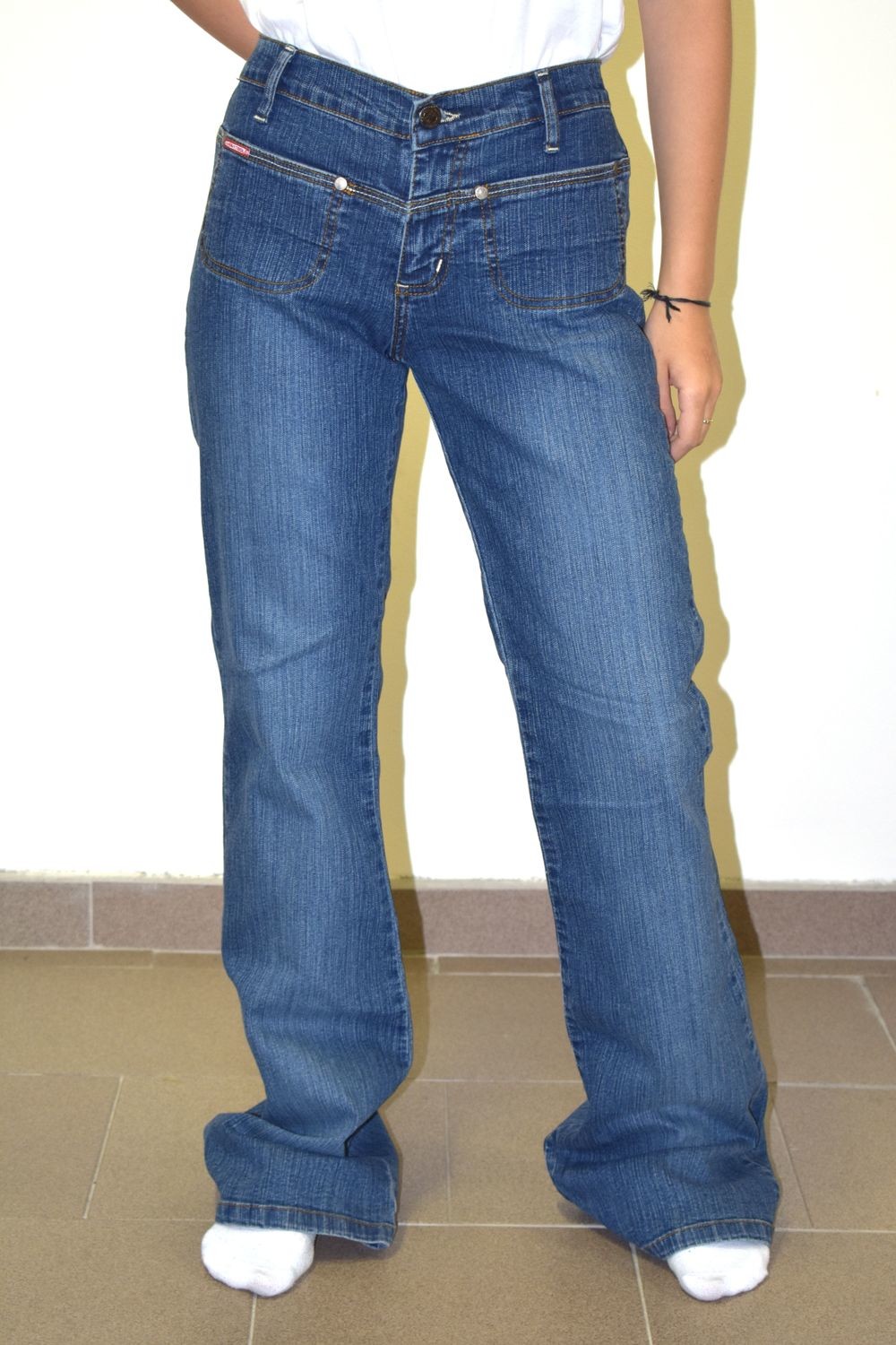 Heavy Tools spodnie damskie SIMONE Washed Denim