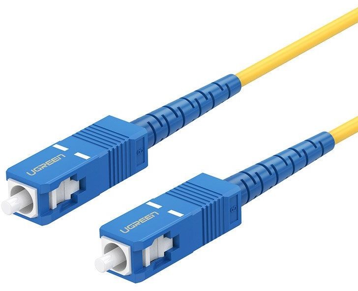 Ugreen Ugreen SC-SC jednomodowy kabel patchcord światłowód 3 m sieciowy żółty (70664 NW131) - 3 70664 NW131