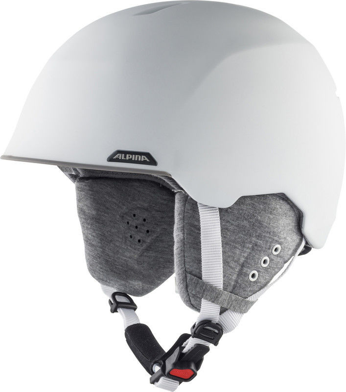 Alpina Albona Kask, white matt 58-61cm 2019 Kaski narciarskie