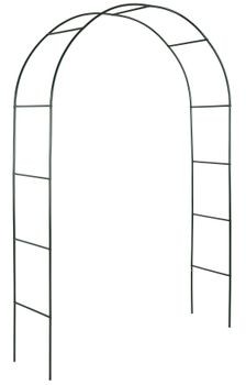 TecTake Metalowa pergola ogrodowa łuk kwiatowy 400767