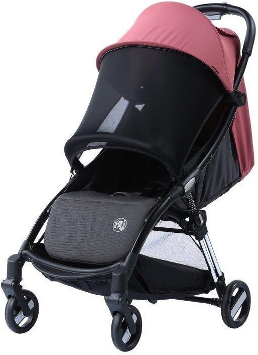 TITANIUM BABY WÓZEK SPACEROWY BEEYU AUTOFOLDING PINK 6070.15
