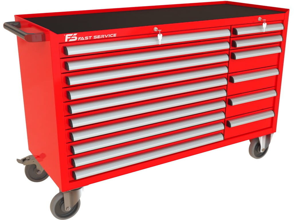Fastservice Wózek warsztatowy MEGA z 16 szufladami PM-210-14 PM-210-14