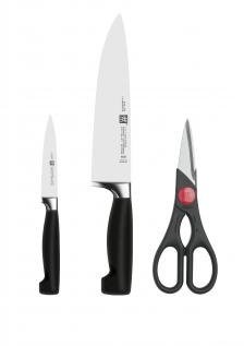 Zwilling ZWILLING cztery gwiazdki, 3-częściowy zestaw noży 35055-000-0