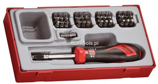 Teng tools Wkrętak dynamometryczny Teng Tools TTSD38 1-5 Nm Zestaw