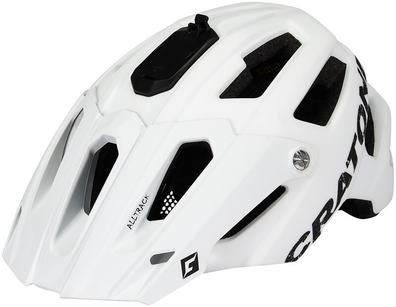 Cratoni AllTrack Kask MTB, white S/M | 54-58cm 2020 Kaski MTB 2015051720