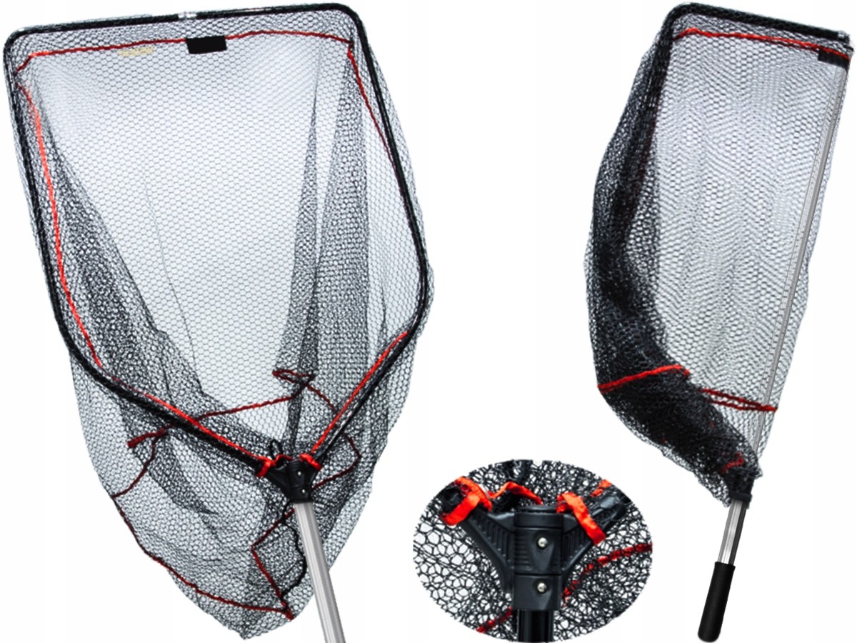Mistrall Podbierak Gumowany Sładany 200cm 85x70cm