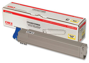 Oki Toner OKI yellow | 15 000str | C9600/9650/9800/9850 42918913