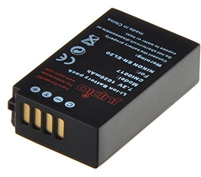 Jupio cni0017 zestaw akcesoriów do akumulatora do aparatu Nikon EN-EL20 CNI0017