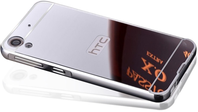 ST Etui Mirror Case HTC Desire 626 Srebrny