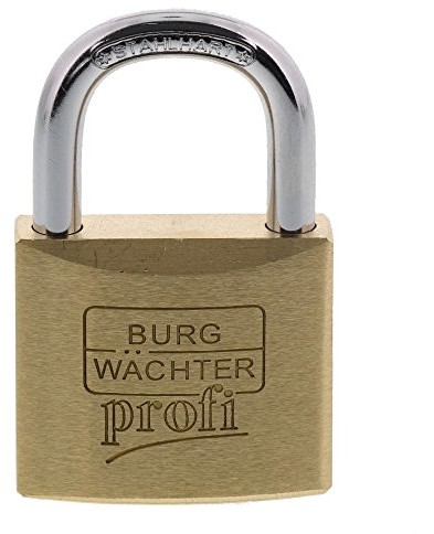 Burg Wächter Burg-Wächter Profi 116 30 kłódka, mosiężny korpus, hartowana, podwójnie ryglowana