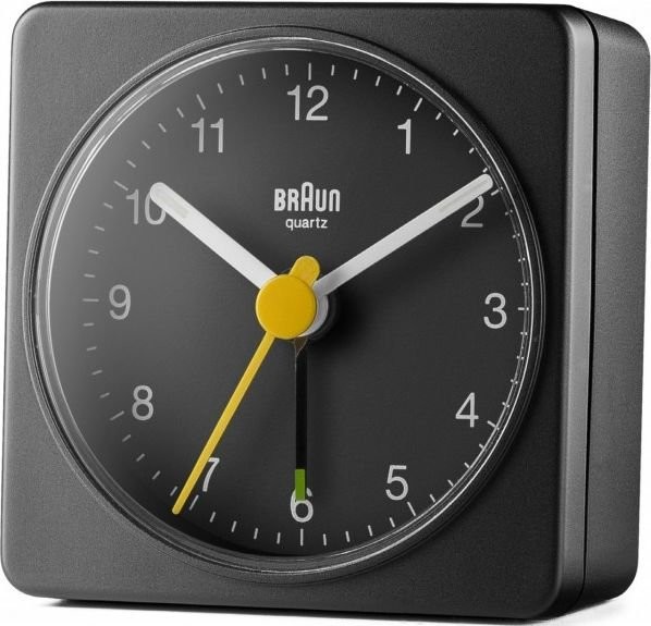 Braun BC 02 B budzik kwarcowy czarny 67000 67000