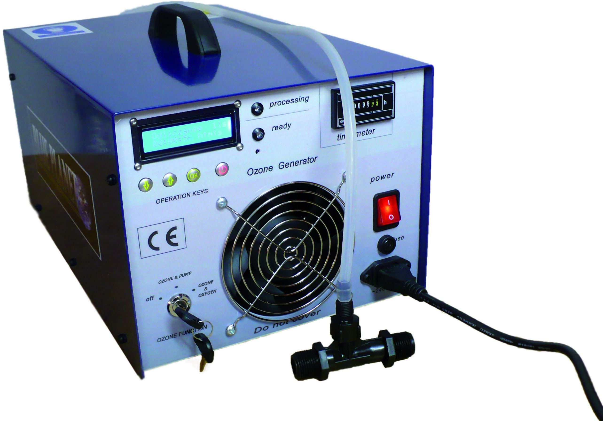 Blueplanet Generator Ozonu 15g/h ozonator ciśnieniowy DST-15 DST 15 + koncentrator tlenu