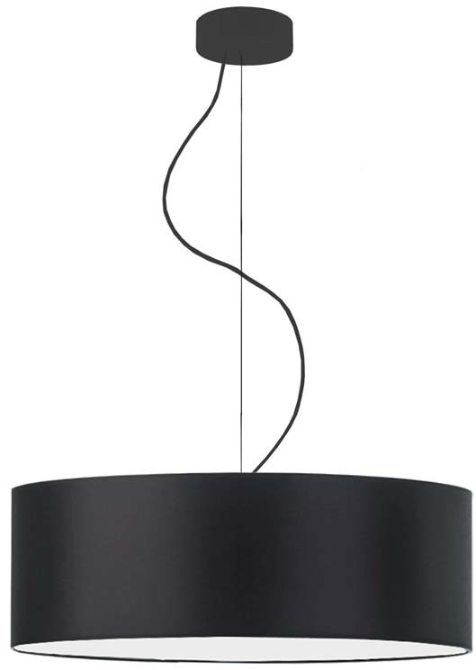 LYSNE Żyrandol kuchenny HAJFA fi - 50 cm - kolor czarny 14529/49 - kolor czarny