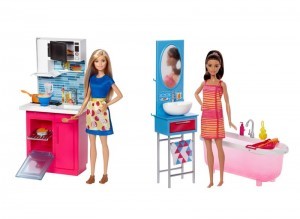 Mattel BARBIE DVX51 MEBELKI + LALKA 70247