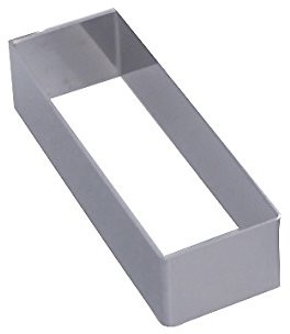 De Buyer ring, ze stali nierdzewnej, srebrny 394312