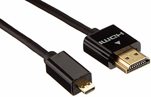 Signal Pro Pro PSG04067 przewód HDMI z Ethernet, męski na micro D męski, złącza ABS, 1 m czarny PSG04067