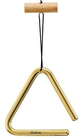 Meinl Percussion meinl Percussion tri10b Triangel, średnica 10,16 cm (4 cali), mosiądz TRI10B