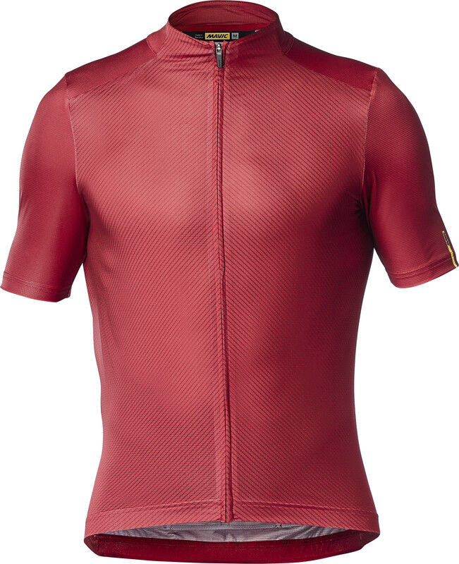 Mavic Cosmic Pro Graphic Koszulka rowerowa z zamkiem błyskawicznym Mężczyźni, haute red L 2020 Koszulki kolarskie LC1319100-haute red-L