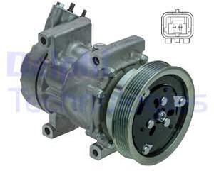 DELPHI Kompresor, klimatyzacja CS20523 CS20523