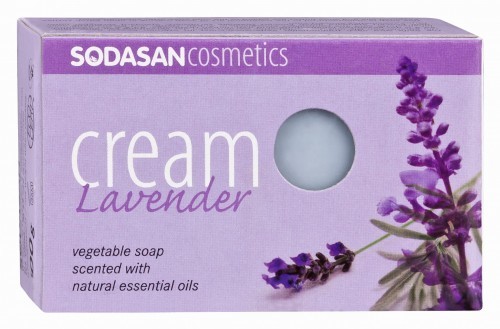 SODASAN Sodasan mydło w kostce Lawenda 100 g