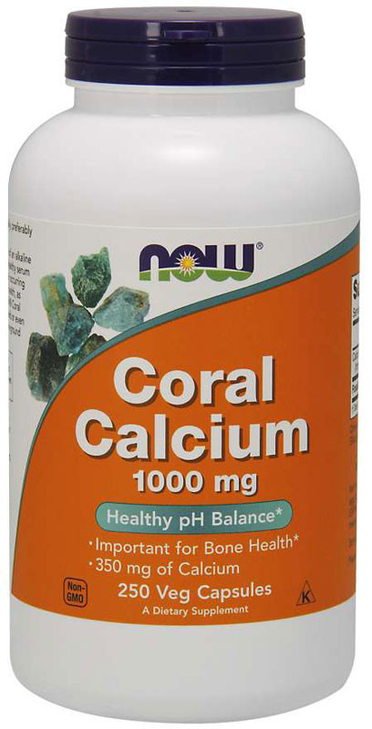 Now Foods FOODS Coral Calcium 1000mg 250vegcaps