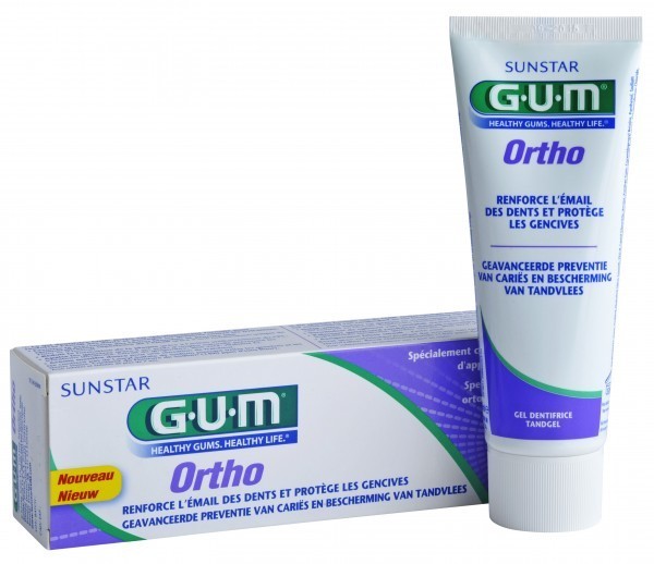 Sunstar EUROPE S.A GUM Ortho Pasta do zębów 75 ml 9073432