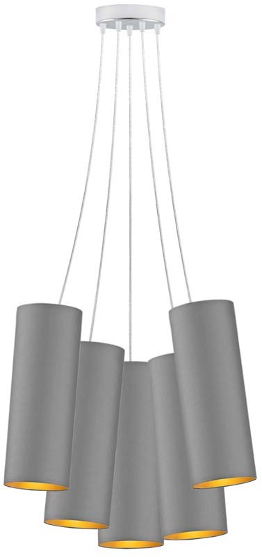 LYSNE Designerska lampa wisząca pająk VIZELA GOLD 400042/22 T5