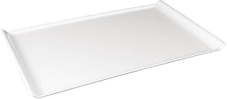 Kristallon Talerz z melaminy | biały | 530x330mm GM284