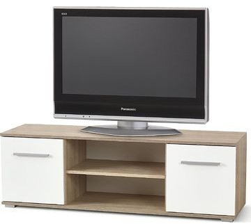 Halmar Szafka RTV LIMA RTV-1 Dąb sonoma + biały V-PL-LIMA-RTV1-BIAŁY/SONOMA