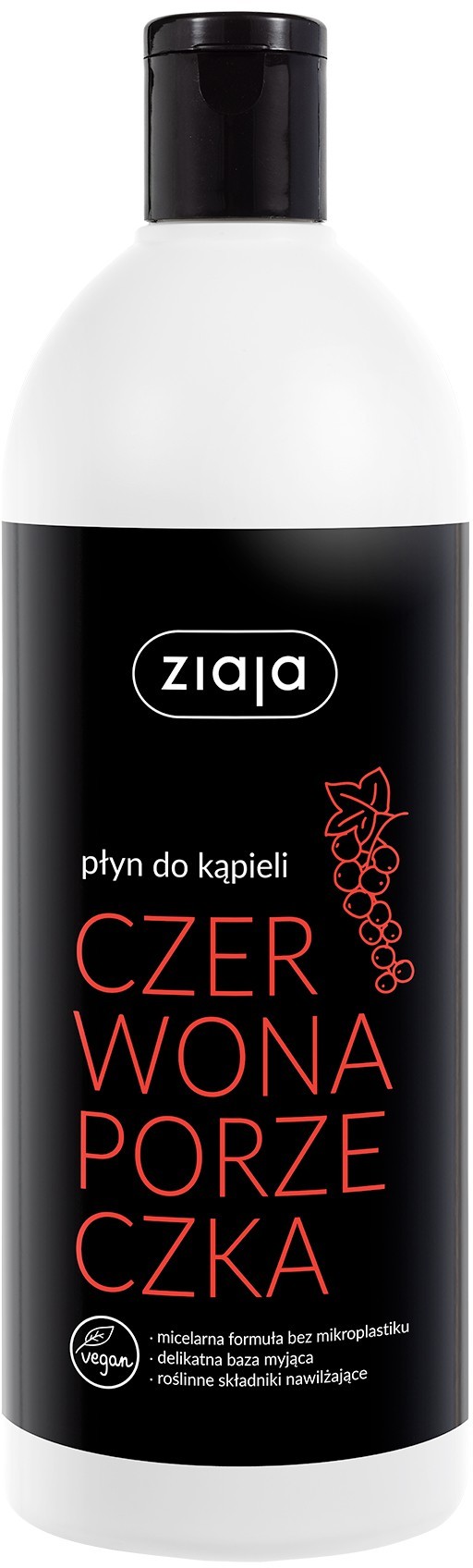 Ziaja PŁYN DO KĄPIELI 500ML CZERWONA PORZECZKA