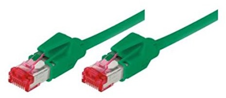 Tecline Category 6 A kablem Ethernet (0,5 m) Zielony 4048889012734