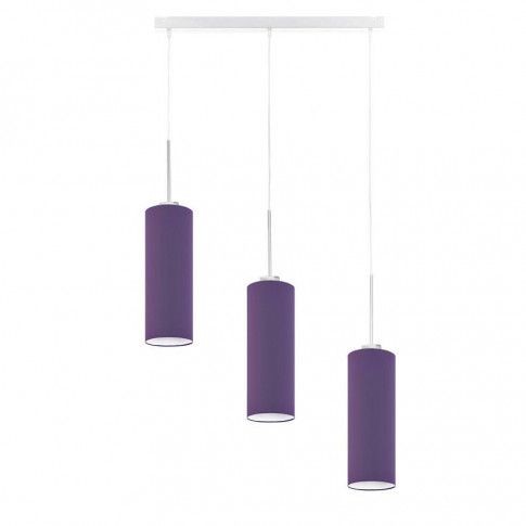 Lampa wisząca nad stół z białym stelażem - Jornin 4X