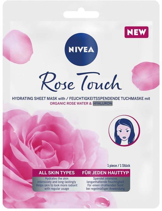 Nivea Rose Touch maseczka do twarzy 105235-uniw