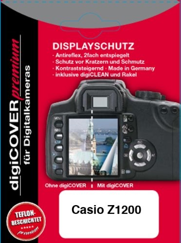 digiCover N1470 ochraniacz ekranu - ochraniacze ekranu (Casio Z1200, Camera, Casio, przezroczysty) N1470