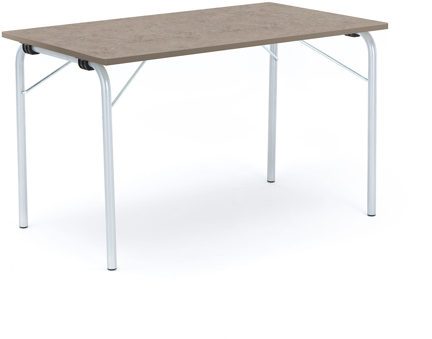 AJ Produkty Foldable table Nicke 1200x700 Tabletop Forbo marmoleum decibel Serene g