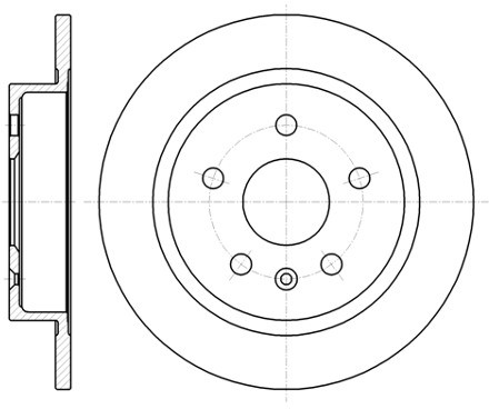 Roadhouse Tarcza hamulcowa 61279.00
