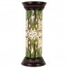 Clayre & Eef Lampa Stojąca Tiffany Kolumna B 5LL-5539