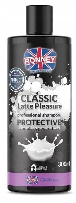 Ronney Classic Latte Pleasure Professional Shampoo Protective ochronny szampon do wszystkich rodzajów włosów 300ml 109618-uniw