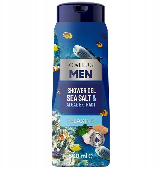 Gallus Men Żel Pod Prysznic Morski 500ML