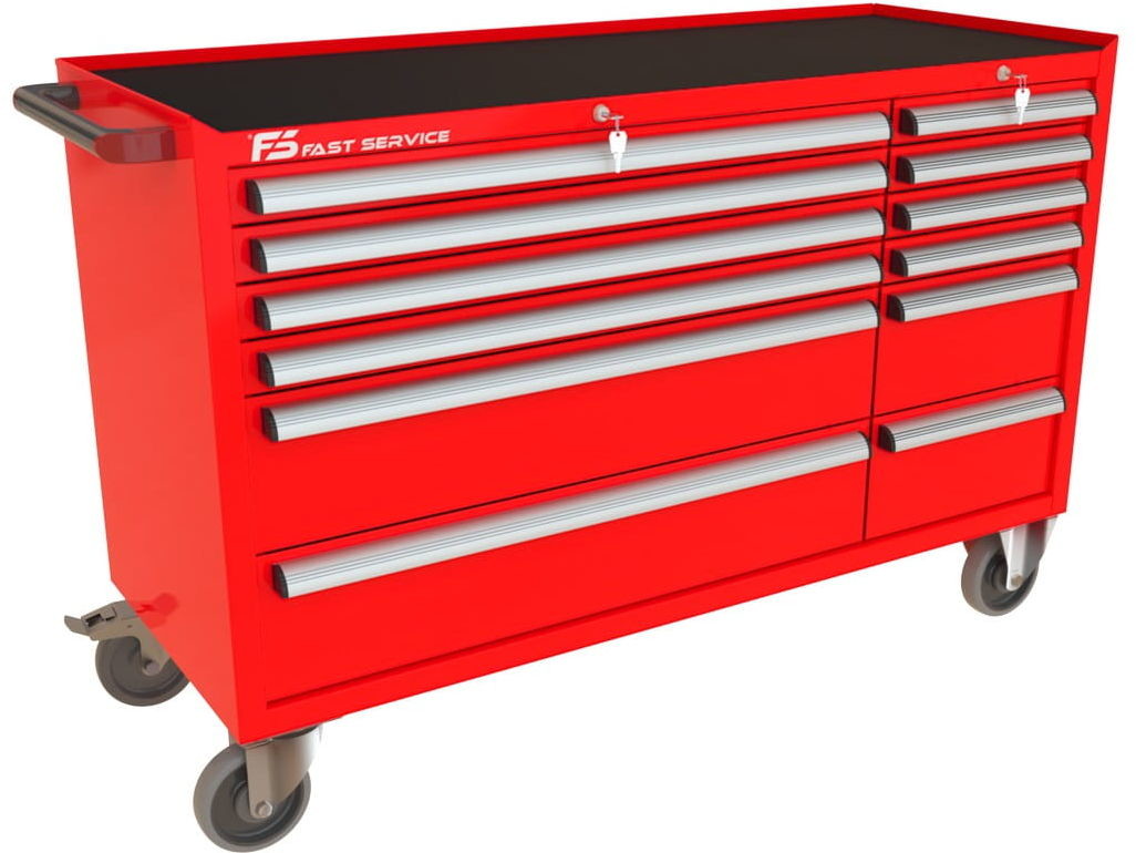 Fastservice Wózek warsztatowy MEGA z 12 szufladami PM-217-17 PM-217-17