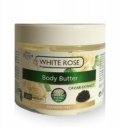 Masło Do Ciała Biała Róża I Kawior White Rose
