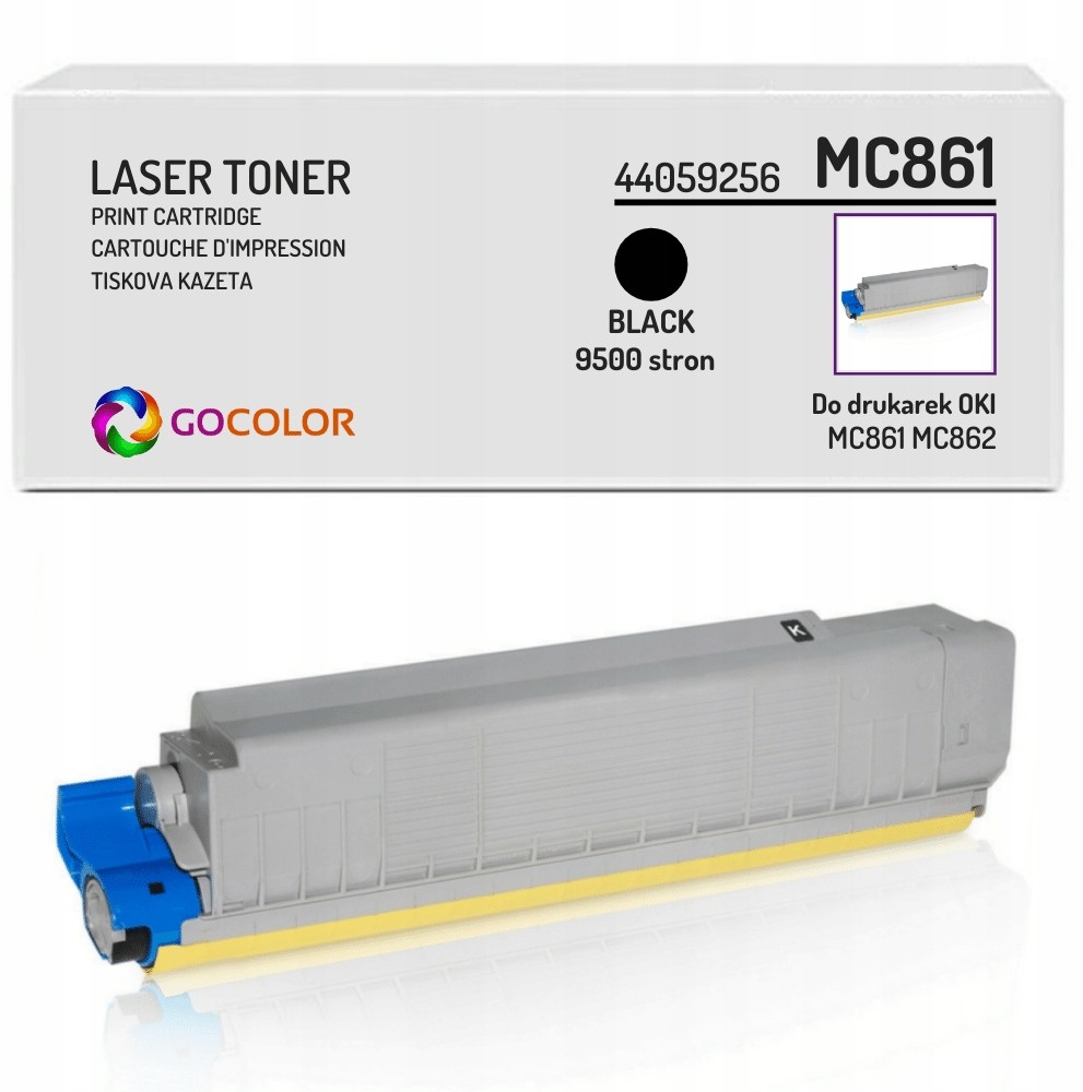 Toner zamienny z Oki MC861cdxn plus 44059256 Black
