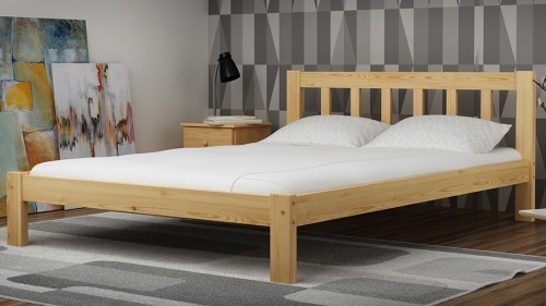 Magnat Meble Łóżko sosnowe Ofelia 120x200 SOSNA