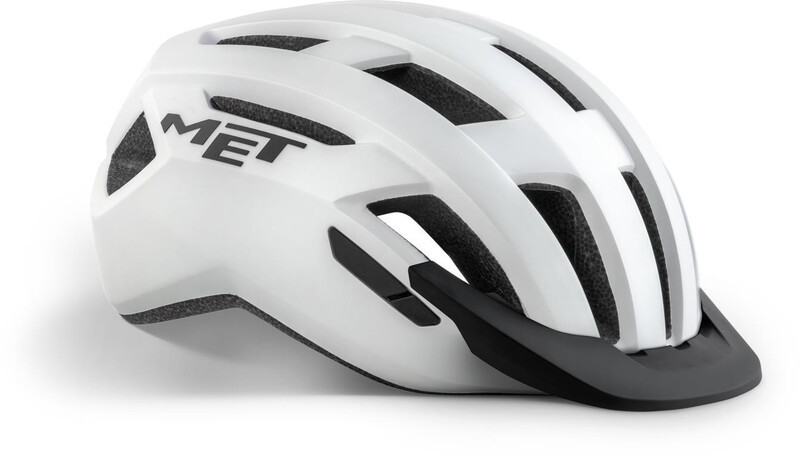 MET Allroad Kask, white matte L | 58-61cm 2021 Kaski miejskie i trekkingowe 57002802