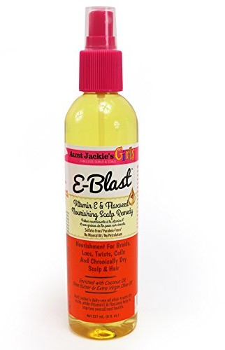 Aunt Jackie's aunt Jackie kroki Girls E-Blast witamina E & flaxseed Nourishing Scalp Remedy 237 ML AUNT8