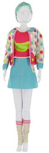 Vervaco Dress Your Doll Making Couture Outfit zestaw-częściowy firmy Candy Banana PN-0164640