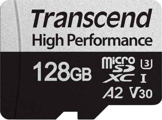 Transcend 330S MicroSDXC 128GB UHS-I/U3 A2 V30 TS128GUSD330S TS128GUSD330S