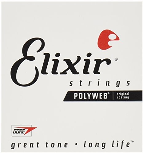 Elixir Plain ball End Anti Rust Single Strings Plain Steel Guitar 13009